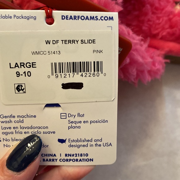 Pink Ladies Slippers - Picture 6 of 6